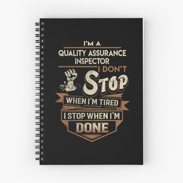 Item preview, Quality Assurance Inspector T Shirt - I Stop When Done Job Gift Item Tee designed and sold by natalinedk.