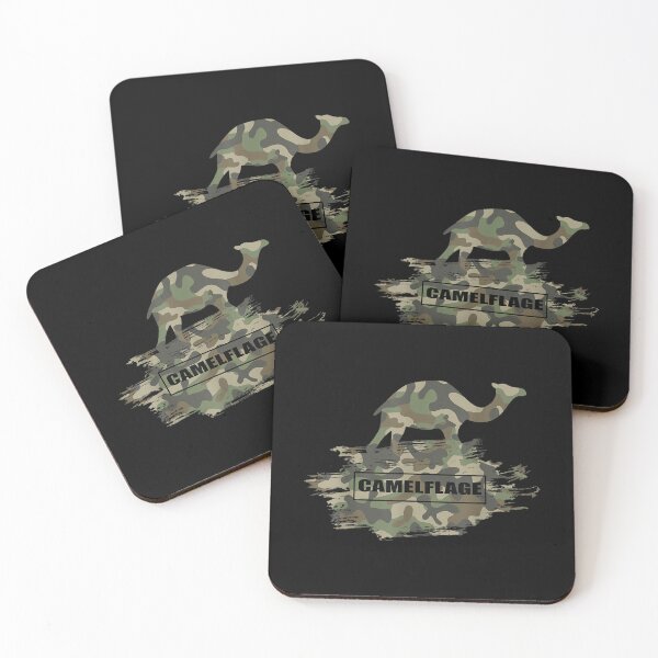 Item preview, Funny Camelflage Quote Camel Dromedary Dessert Animal  designed and sold by 77tara.