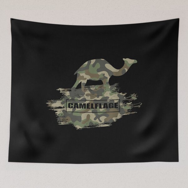 Item preview, Funny Camelflage Quote Camel Dromedary Dessert Animal  designed and sold by 77tara.