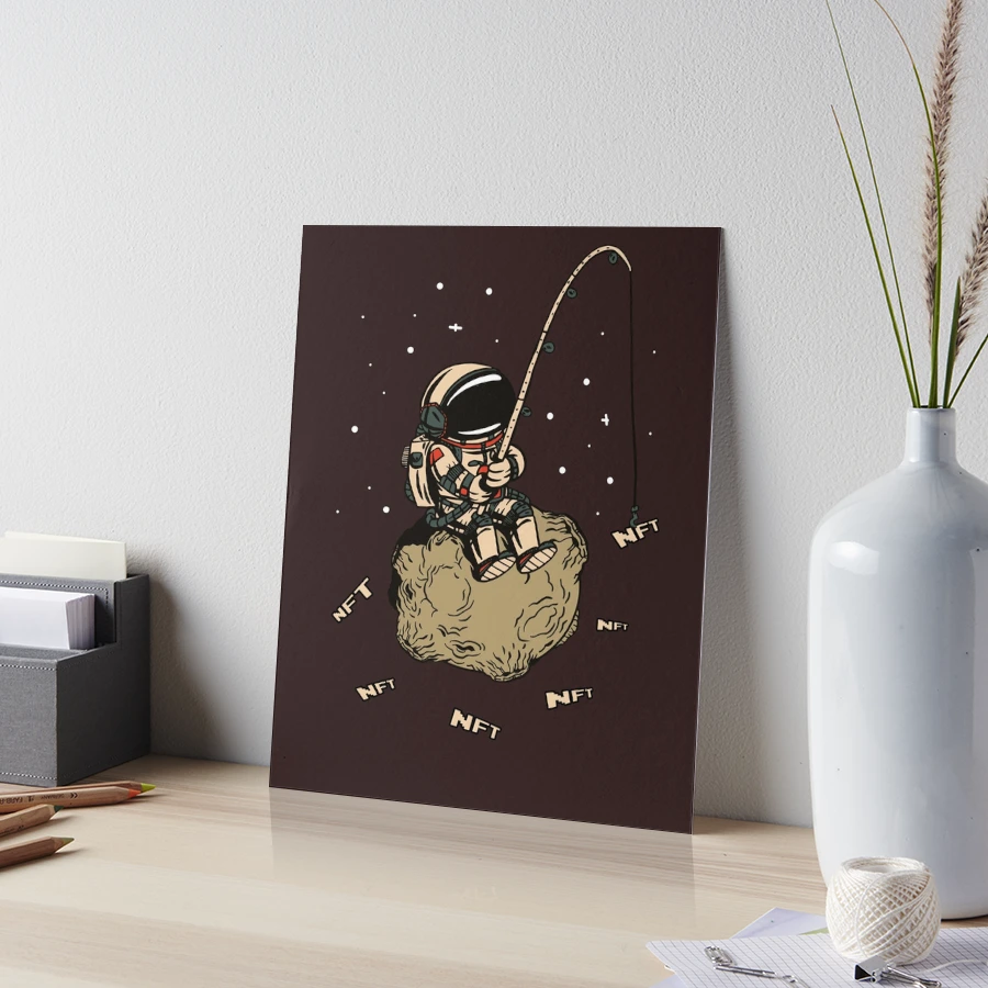 Funny Nft Crypto Non Fungible Token Astronaut Art