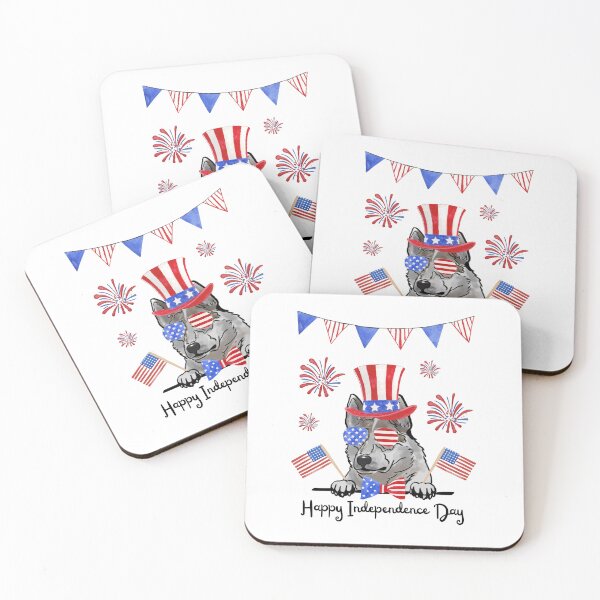 Item preview, America dog Happy Independence Day July 4th designed and sold by atevern.