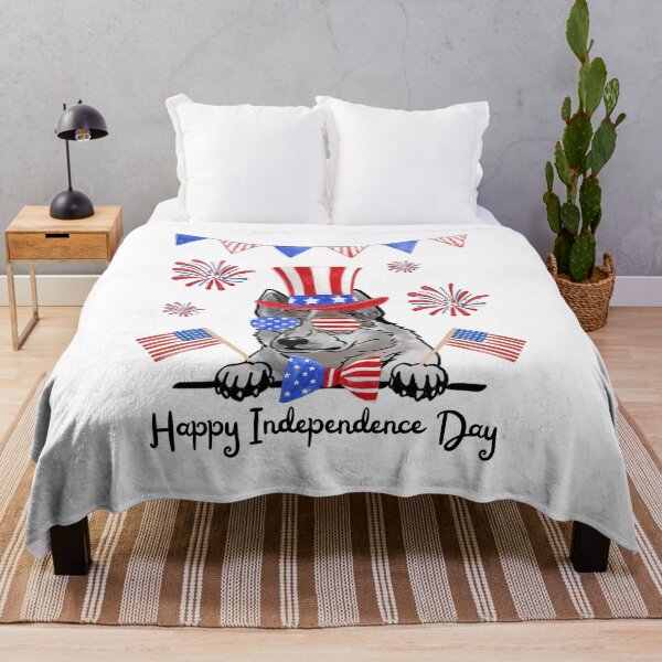 Item preview, America dog Happy Independence Day July 4th designed and sold by atevern.