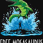 Jurassic World Free Mosasaurus by Tabner
