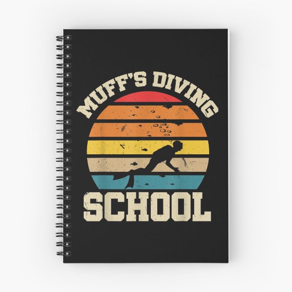 Item preview, Muffs Diving School Snorkeling Funny Scuba Diver Gifts  designed and sold by 77tara.