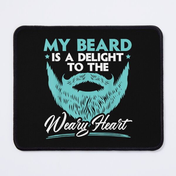 Item preview, Mens My Beard Is A Delight To A Weary Heart Funny Bearded Guy designed and sold by 77tara.