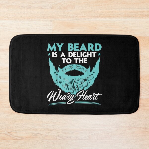 Item preview, Mens My Beard Is A Delight To A Weary Heart Funny Bearded Guy  designed and sold by 77tara.