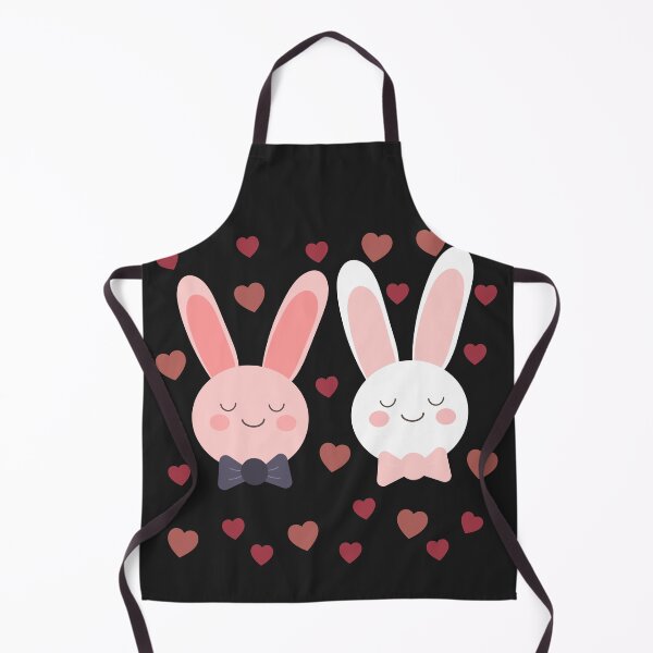 Item preview, couple love rabbit and heart minimalist designed and sold by Janjira.