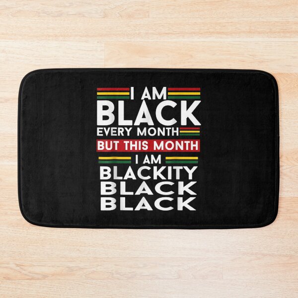 Artikelvorschau, Ich bin jeden Monat schwarz, aber diesen Monat bin ich Blackity Black entworfen und verkauft von 77tara.