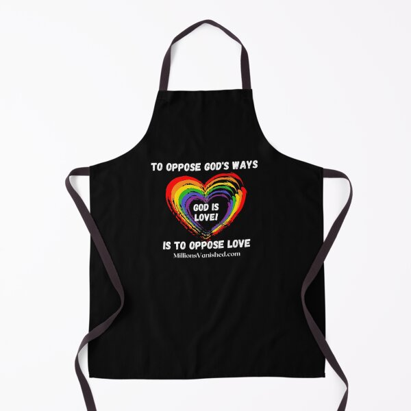 God Is Love - Christian Apron