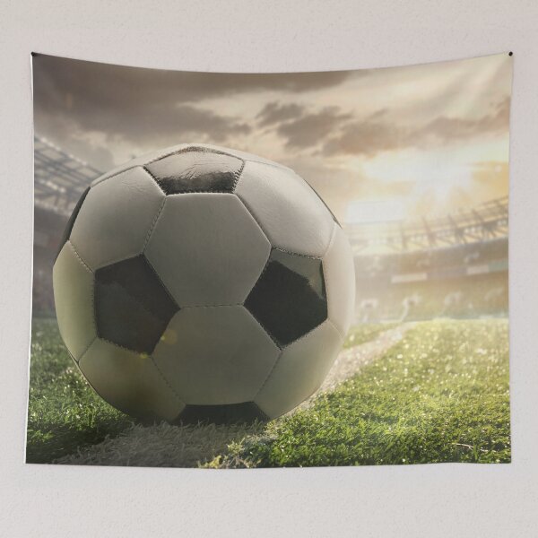 Item preview, Soccer Ball at Sunset designed and sold by fouzy.