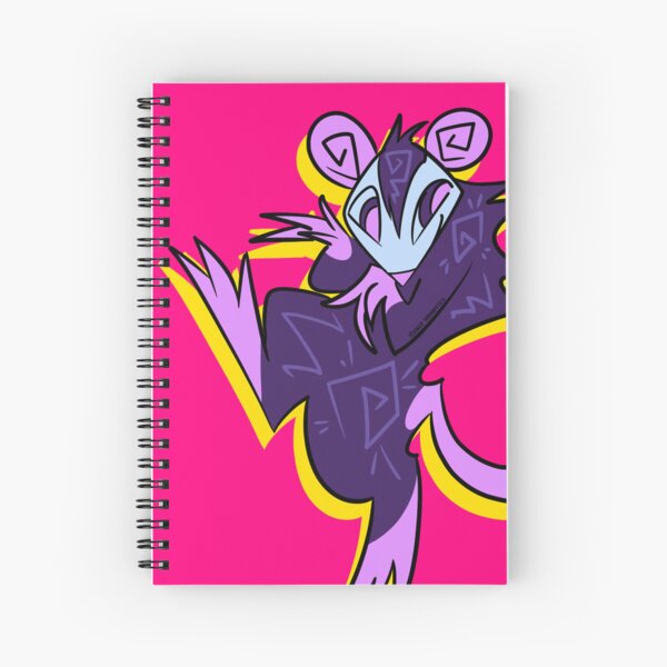 Twilight Opossum Spiral Notebook