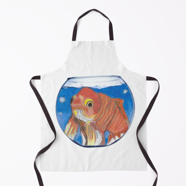 Item preview, Gertrude the Goldfish in a Fishbowl designed and sold by AliCatOriginals.