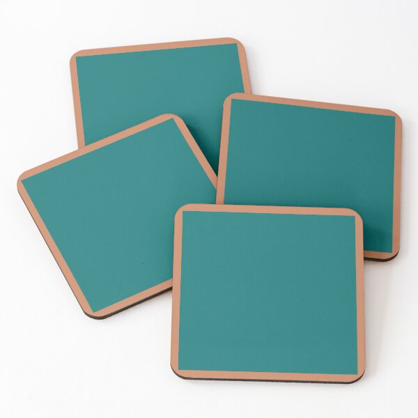 Item preview, Copper and Verdigris colored planets alignment pattern designed and sold by Stephanie J Lewis.