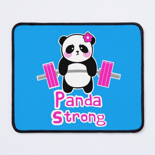 Item preview, Panda swole, panda strong, fitness, strong girl, girls who lift designed and sold by Tim Addison.