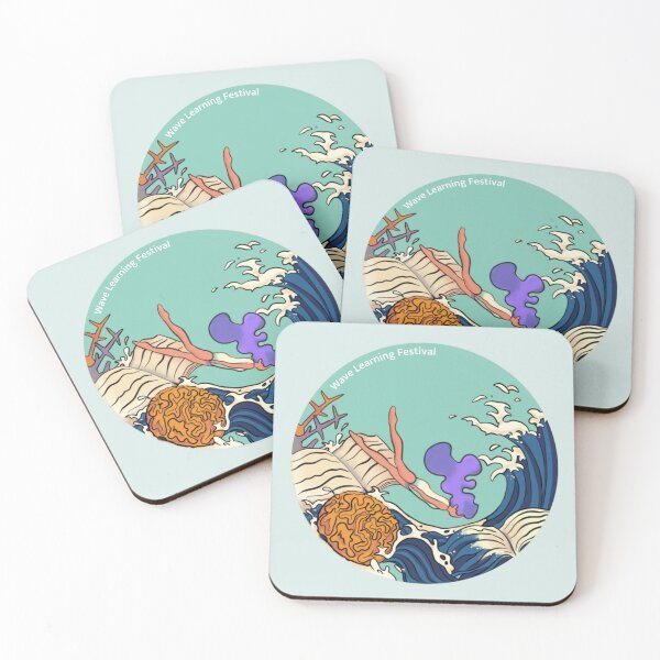 Item preview, Diving in Deep (Teal Background) designed and sold by wavelearn.