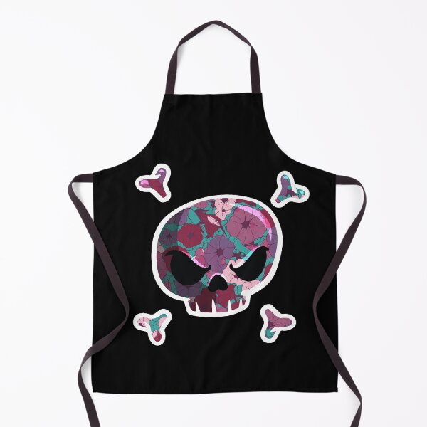 Item preview, Skull Filled Flowers Jolly Roger Style designed and sold by blackdogshop.