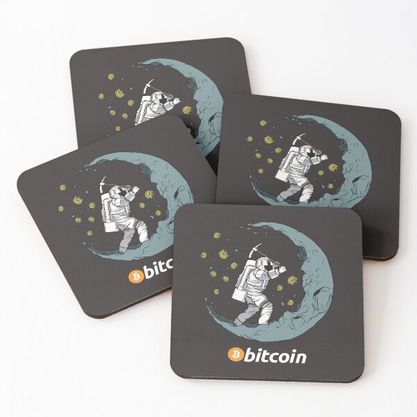 Item preview, Bitcoin Crypto Mining On The Moon Astronaut designed and sold by MrEddie10.