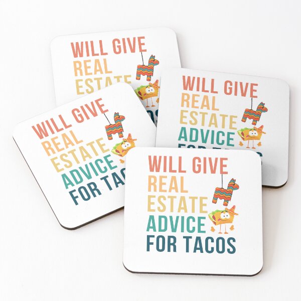 Item preview,  give advice for real estate tacos | just a girl who loves real estate advice for tacos | give advice for real estate tacos designed and sold by wear4gamers.