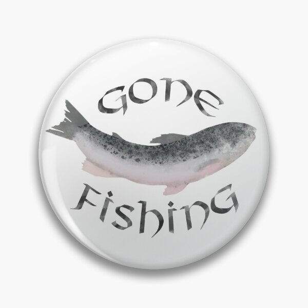 Item preview, Gone Fishing Sign designed and sold by LittleSunShoppe.
