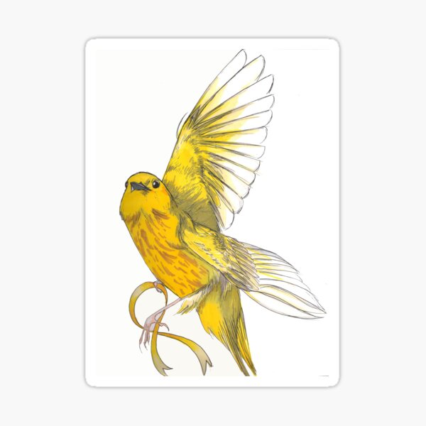 Fly Free Sticker