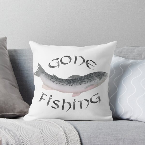 Item preview, Gone Fishing Sign designed and sold by LittleSunShoppe.