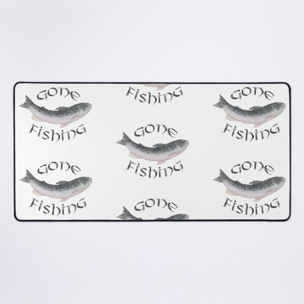Item preview, Gone Fishing Sign designed and sold by LittleSunShoppe.