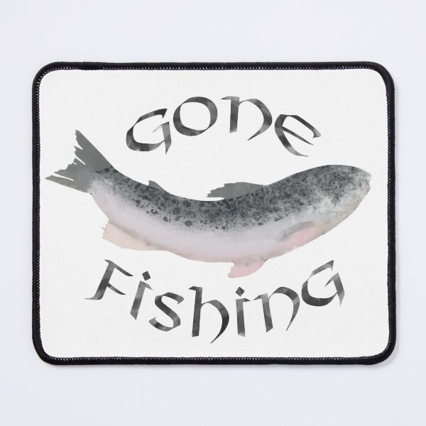 Item preview, Gone Fishing Sign designed and sold by LittleSunShoppe.