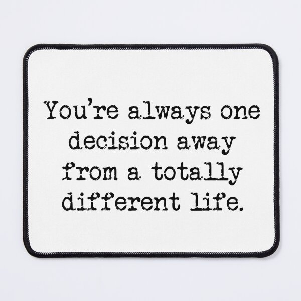 Item preview, One Decision Away designed and sold by Black-Orc.
