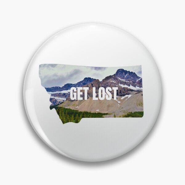 Item preview, Get Lost in Montana designed and sold by Little Owlet Art.