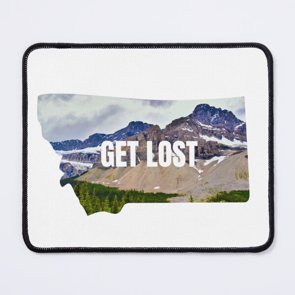 Item preview, Get Lost in Montana designed and sold by Little Owlet Art.