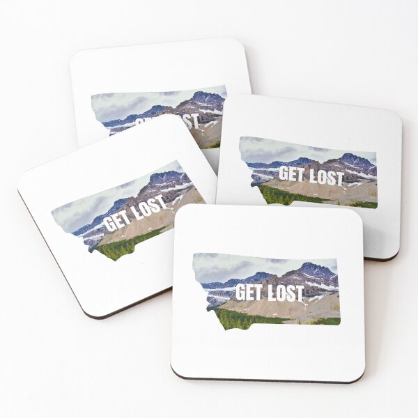 Item preview, Get Lost in Montana designed and sold by Little Owlet Art.