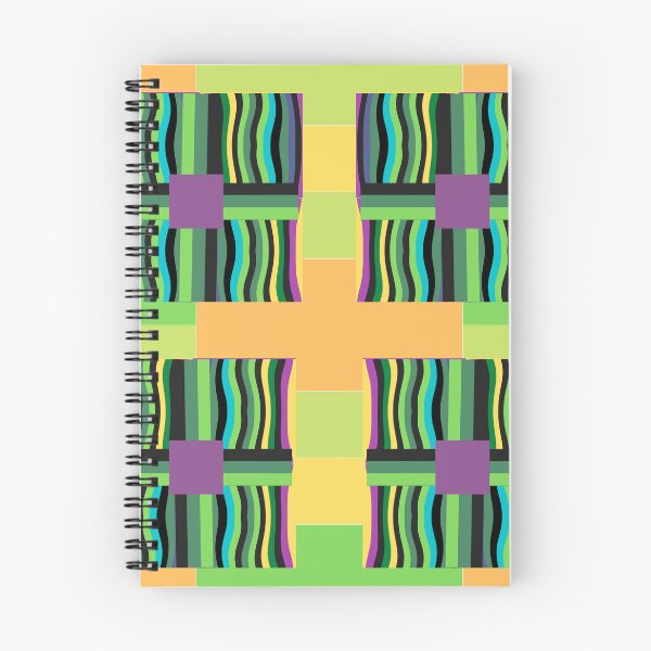 Item preview, Abstract pattern in orange, green, purple and yellow designed and sold by Mary Egan.