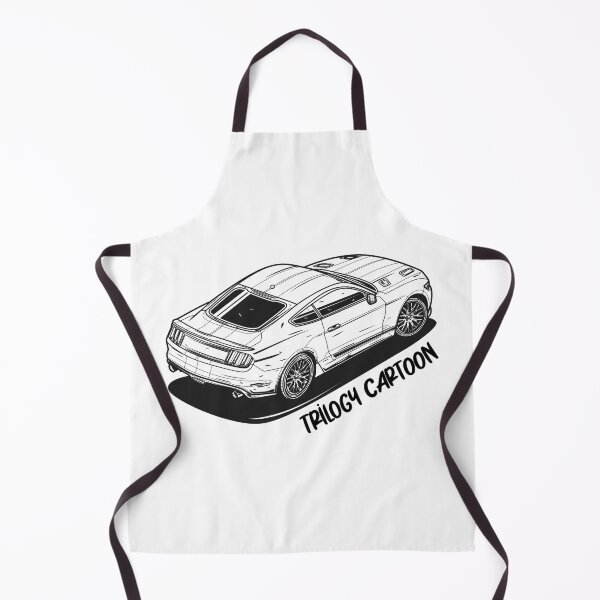 Item preview, Ford Mustang GT In Cartoon designed and sold by TrilogyMerch.