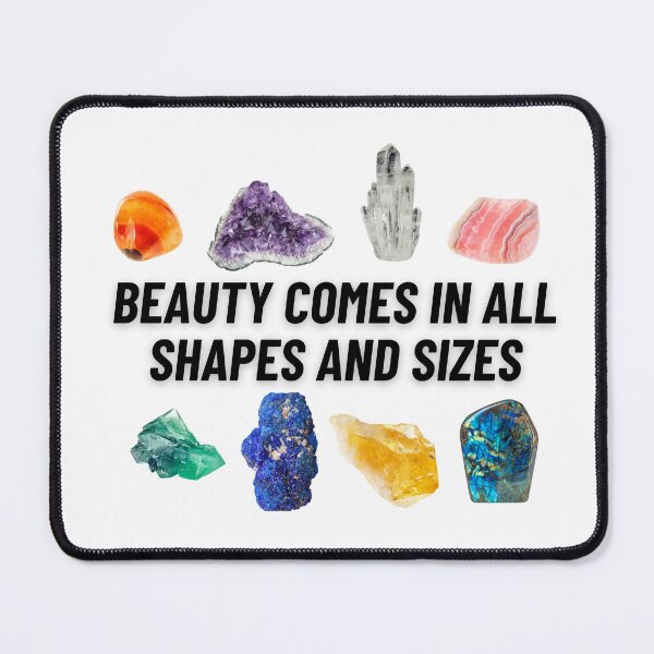 Item preview, CHANGE WORDING: Crystal Funny: Beauty designed and sold by ThoughtJumble.