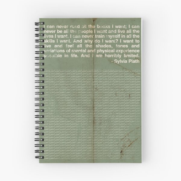 Item preview, Sylvia Plath designed and sold by pollylopsicle.