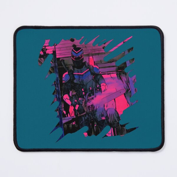 Item preview, Vigilante with chainsaw -  funny emblem   designed and sold by FFaruqDesign.