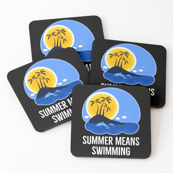Item preview, Summer Means Swimming Essential T-Shirt designed and sold by alishaston.