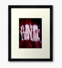 Black Framed Print