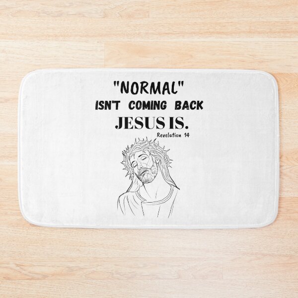 Item preview, Normal Isnt Coming Back Jesus Is  designed and sold by samfromsamuel ⭐⭐⭐⭐⭐.