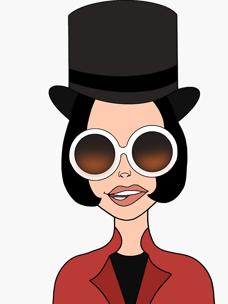 "Cartoon Drawing Without Background Sticker" Sticker by Joanna-78