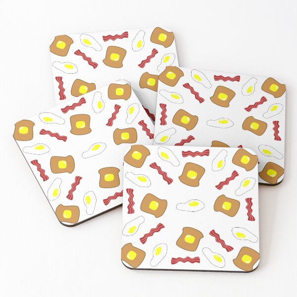 Item preview, Breakfast Pattern (White) designed and sold by Finear.