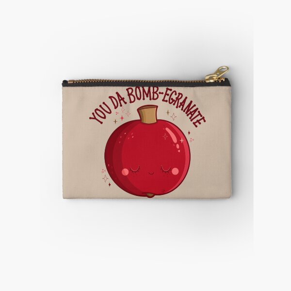 Item preview, “You Da Bomb-egranate” Pomegranate  designed and sold by Cyndi Carlson Draws.