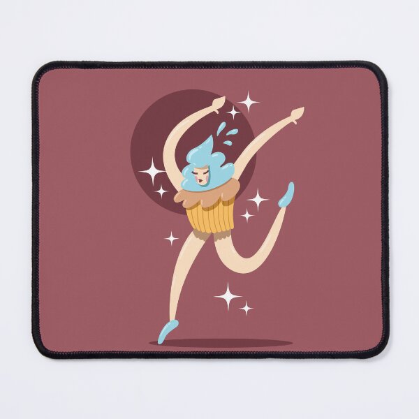 Item preview, Sweet cupcake baking gift, funny dancer, cute baker design, pastry lover designed and sold by Sociojunkie.