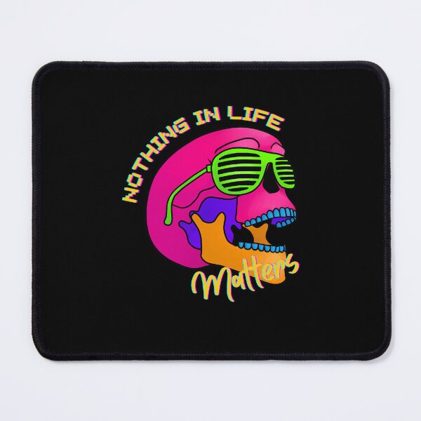 Item preview, 80s Radical Nihilism Skull designed and sold by ShawnaRoderick.