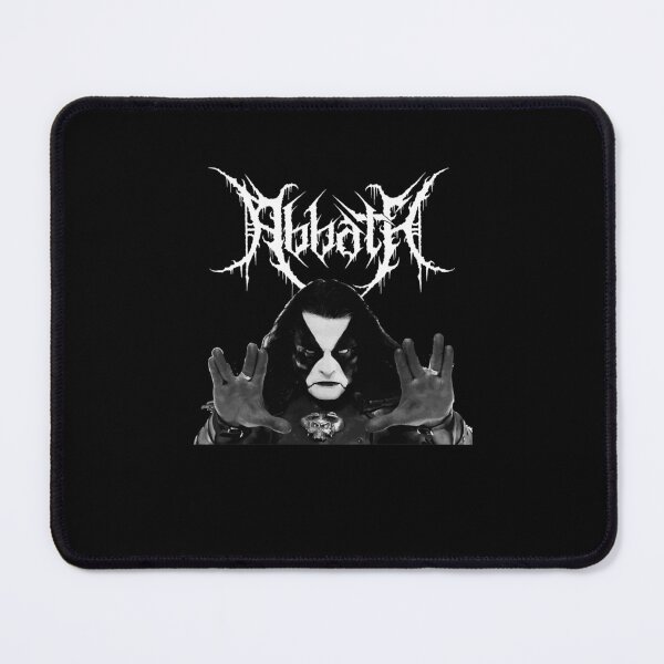 Item preview, Abbath Corpse Paint - Black Metal Print designed and sold by ShawnaRoderick.