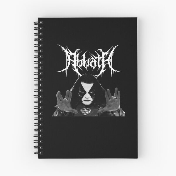 Item preview, Abbath Corpse Paint - Black Metal Print designed and sold by ShawnaRoderick.