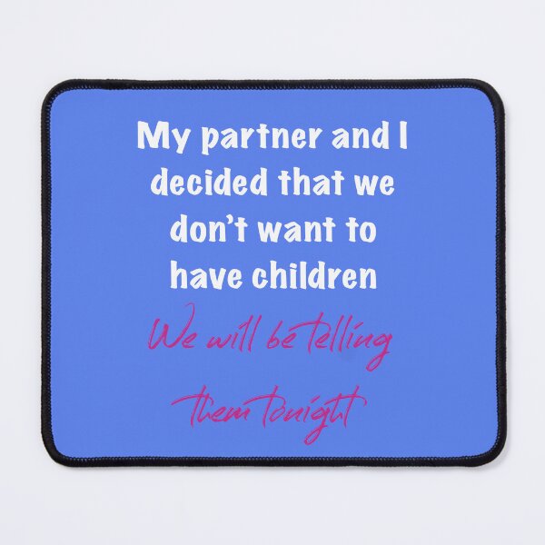 Item preview, We don't want children WhiteText designed and sold by Black-Orc.