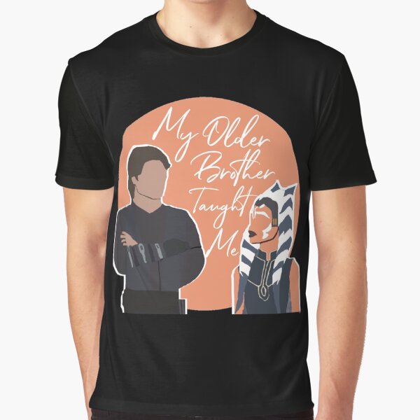 Vista previa del artículo con la obra «Mi hermano mayor me enseñó - Anakin y Ahsoka Classic.», diseñado y vendido por smithisidor.