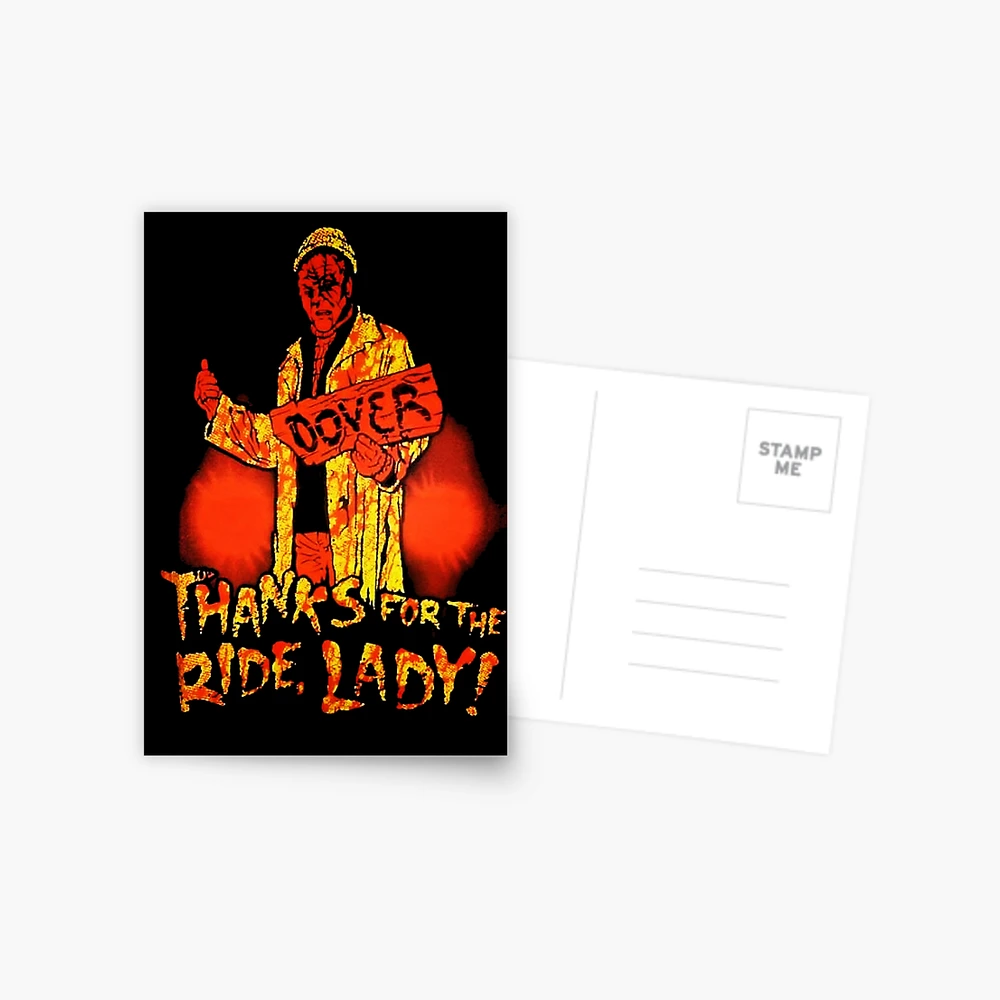 thanks for the ride lady | Postcard