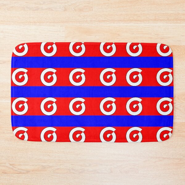 Item preview, Horizontal stripes and spirals in red, white and blue. Perfect home decor or accent pieces, add a pop of color or wow factor to you home, office, or cubicle. 4th of July. Independence Day. designed and sold by Becky Hunter.
